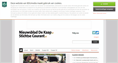 Desktop Screenshot of nieuwsbladdekaap.nl